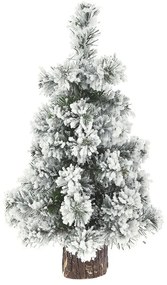 Χριστουγεννιάτικο Δεντράκι Χιονισμένο 80126 45cm White-Green