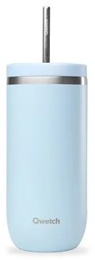 Qwetch Ποτήρι Θερμός Παστέλ Γαλάζιο - 600ml