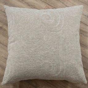 Διακοσμητικό Μαξιλάρι (με γέμιση) Missuri 02 Beige Teoran 65Χ65 Cotton-Acrylic