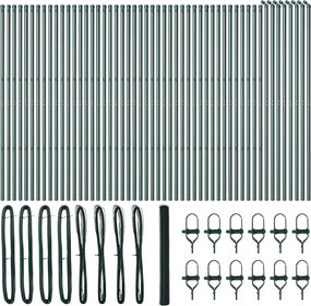 vidaXL Φράχτης Συρμάτινου Φράχτη 100 x 1,6 μ (Π x Υ)