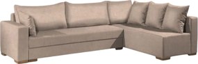Γωνιακός καναπές Trendy-Αριστερή-265φ 165β εκ.-Μπεζ