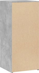 vidaXL Ντουλάπι Γκρι Σκυροδέματος 40x41x93 εκ. Επεξεργασμένο Ξύλο