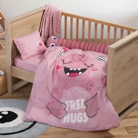 Σεντόνια Κούνιας (Σετ) Nef-Nef Homeware Baby Monstermania Girl