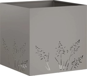 vidaXL Γλάστρα Κήπου 2 τμχ. Σκ rusty 50 x 50 x 49 cm