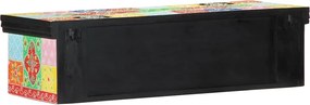 vidaXL Ντουλάπι TV Πολύχρωμο 80 x 30 x 22 εκ Επεξεργασμένο ξύλο