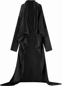 vidaXL Φούτερ-κουβέρτα Μαύρο F Φανέλα