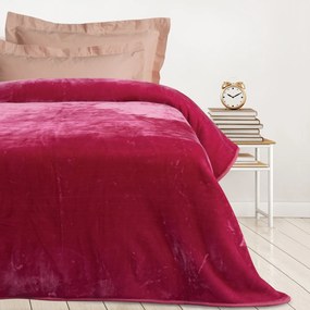 Κουβέρτα Velour Μονή 160x220εκ. Blankets 0294 Pink Das Kids