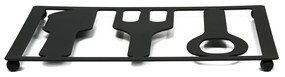 Βάση Μαγειρικού Σκεύους 01-3050 Μέταλλο Black Estia Metal