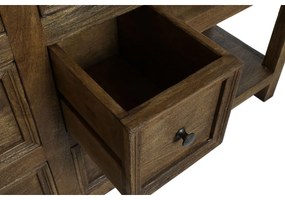 Ντουλάπι κουζίνας Home ESPRIT Λευκό Καφέ 168 x 76 x 92 cm