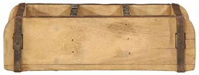 vidaXL Δίσκος με αποθήκευση 4 pcs Καφέ 30 x 14 x 9 εκ