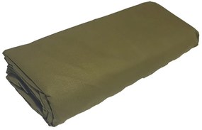 Σεντόνι ΚΟΜΒΟΣ Χακί μονόχρωμο Διπλό 200x240