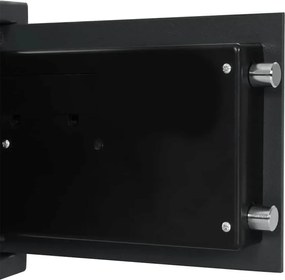 vidaXL Ψηφιακό Ασφαλές Σκούρο γκρι 35 x 25 x 25 εκ. Ατσάλι