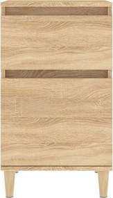 vidaXL Κομοδίνο Sonoma Δρυς 40x35x70 εκ.
