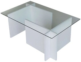 Τραπέζι Σαλονιού Escape 552NOS1442 105x65x40cm White