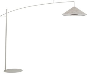 Φωτιστικό Δαπέδου Poise A 11686 72-203x260x240cm 25W 1xE27 Beige-Grey Nowodvorski