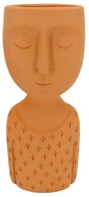 Κασπώ Skeptical 1 10,8x8,7xH25,6cm Terracotta Polyresin