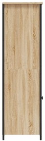 vidaXL Ντουλάπι Sonoma Δρυς 62x36x121,5 εκ. από Επεξεργασμένο Ξύλο