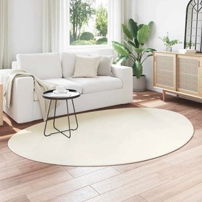 vidaXL Χαλί Κρεμ 140 x 200 cm Πολυεστέρας