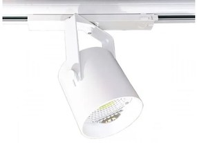 Σποτ Ράγας LED 42W Τριφασικό 3000K Φ10,6cm Tube110-G Interlight-19473-Λευκό 19473