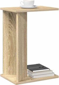 vidaXL End Table Δρύς Sonoma 35 x 25 x 50 εκ Επεξεργασμένο Ξύλο