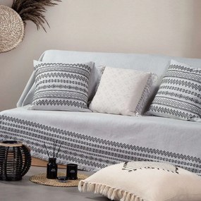 Ριχτάρι Arabi Black-White Nef-Nef Two-seater 170x250cm Cotton-Polyester
