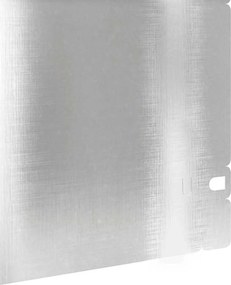 vidaXL Περιγράμματα γκαζόν 20 pcs Ασημί 103 x 0,05 x 22 εκ