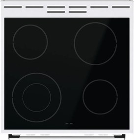 Ηλεκτρική Κεραμική κουζίνα Gorenje Λευκή GEC6A41WC 60x60x85 εκ.