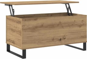 vidaXL Τραπεζάκι σαλονιού Δρυς τεχνίτης 90x44,5x45 cm