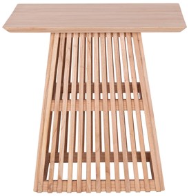 Τραπέζι τραπεζαρίας FRANTZ C9458.01 Τετράγωνο Μασίφ MINDI Ξύλο Φυσικό 80,5x80,5x78,5Y εκ. 80.5x80.5x78.5 εκ.