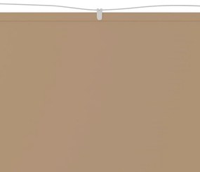 vidaXL Τέντα Κάθετη Taupe 300 x 360 εκ. από Ύφασμα Oxford