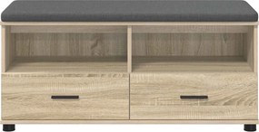 vidaXL Παγκάκι Χαλωρίου Δρύς Sonoma 100 x 38 x 46 εκ