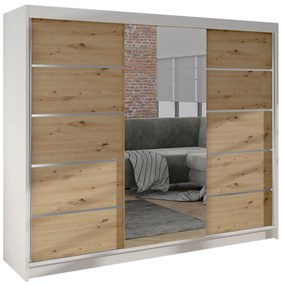 Ντουλάπα Derby VI συρόμενη-Leuko Fusiko