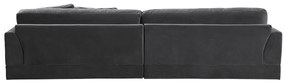 Πολυμορφικός καναπές Riverton K110, Γκρι, 325x120x67cm, Ταπισερί, Πόδια: Πλαστική ύλη | Epipla1.gr