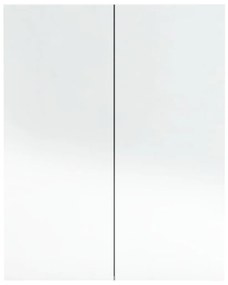 vidaXL Ντουλάπι Μπάνιου με Καθρέφτη Γκρι 60 x 15 x 75 εκ. από MDF