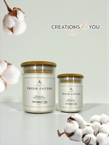 Κερί Αρωματικό Fresh Cotton - 450 γρ. +-