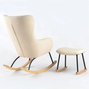 Κουνιστή Πολυθρόνα Θηλασμού Baby Adventure Light Brown