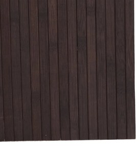 vidaXL Διαχωριστικό Δωματίου Σκούρο Καφέ 165 x 600 εκ. από Μπαμπού
