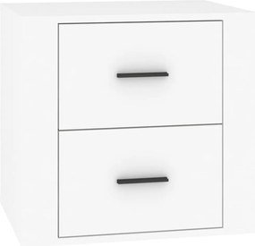 vidaXL Κομοδίνο Λευκό 50 x 39 x 47 εκ.