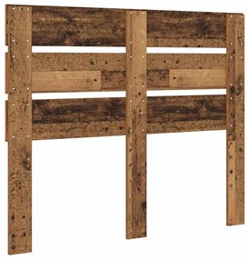 vidaXL Κεφαλάρι Παλιό ξύλο 135 cm Επεξεργασμένο ξύλο