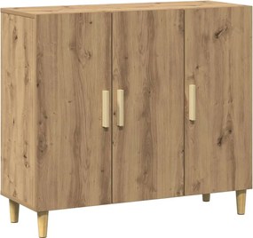 vidaXL Ντουλάπι Αρτισιανή Δρυς 90 x 34 x 80 εκ. από Επεξεργασμένο Ξύλο