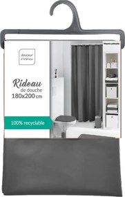 Κουρτίνα μπάνιου Douceur d'intérieur - 180x200cm - Γκρι