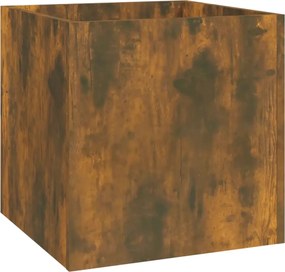 vidaXL Σετ Επίπλων Διαδρόμου Καπνιστή Δρυς από Επεξεργασμένο Ξύλο