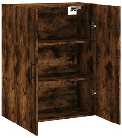 vidaXL Ντουλάπι Τοίχου Καπνιστή Δρυς 69,5 x 34 x 90 εκ.