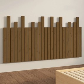 vidaXL Κεφαλάρι Τοίχου Μελί 159,5x3x80 εκ. από Μασίφ Ξύλο Πεύκου