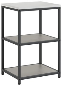 vidaXL Ράφι Αποθήκευσης Κουζίνας με ράφι Σκ rusty 60 x 50 x 92 εκ.