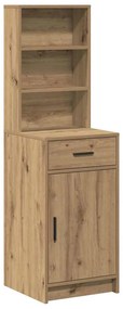vidaXL Highboard Artisan Oak 41 x 40 x 135 εκ Επεξεργασμένο ξύλο