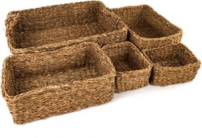 ΨΆΘΙΝΑ &amp; ΥΦΑΣΜΆΤΙΝΑ ΚΑΛΆΘΙΑ BASKET RECTANGULAR 54 NATURAL BD2000190
