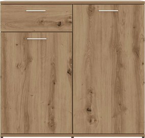 vidaXL Ντουλάπι Τεχνίτης Δρυς 80 x 36 x 75 εκ. Επεξεργασμένο Ξύλο