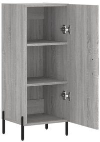 vidaXL Ντουλάπι Γκρι Sonoma 34,5x34x90 εκ. από Επεξεργασμένο Ξύλο