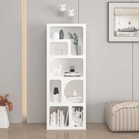 Βιβλιοθήκη Λευκό CLACROL 50x27x135